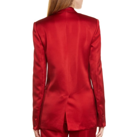 HELMUT LANG  Two-Button Satin Blazer Size 4 - Picture 5 of 15